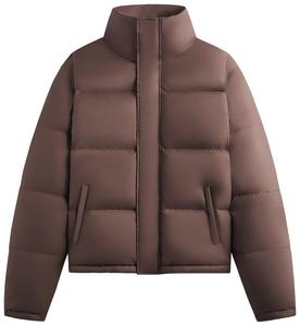 Куртка Kith Lightweight Tech Maverick Puffer, коричневый