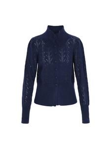 DreiMaster Женский кардиган темно-синего цвета