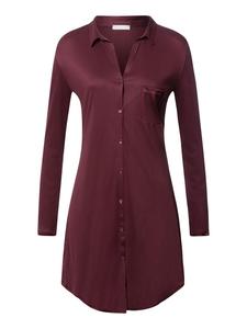 Ночная рубашка Grand Central ярко-коричневого цвета Hanro