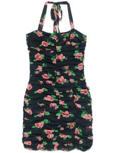 ROTATE BIRGER CHRISTENSEN шифоновое платье мини, синий