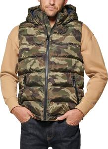 Мужской стеганый жилет с капюшоном Tommy Hilfiger, Camouflage