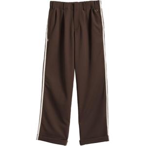 CLOT BY EDISON CHEN спортивные брюки вязаные свитшоты Unisex Adidas Originals, темно-коричневый