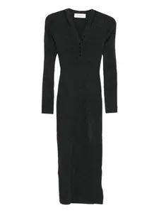 Платье на пуговицах Ivory Paris, серый