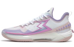 361° Быстрые баскетбольные кроссовки BIG3 5.0 PRO мужские низкие 361 Degrees белый/цифровая лаванда, цвет Digital Lavender