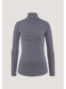 Hessnatur Полосатая мягкая ребристая ткань небесно-голубого цвета