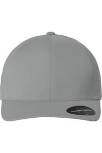 Бесшовная кепка Flexfit Delta, серебряный