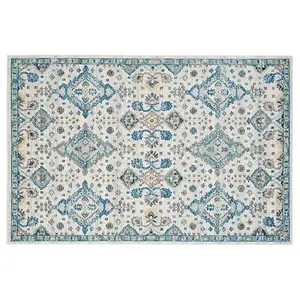 Ковер с цветочным узором в рамке Evoke Alie Safavieh, мультиколор, 244x305 см