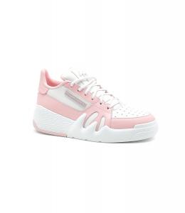 Кеды Giuseppe Zanotti in pelle, пудрово-розовый