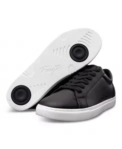 Женские черные низкие кроссовки Fuego