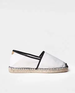Эспадрильи унисекс на плоской подошве из ткани однотонных тонов Toni Pons, цвет Crudo