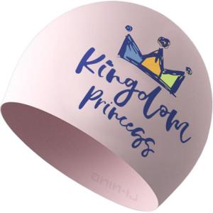 LINING Силиконовая плавательная шапочка для женщин White Flesh Pink