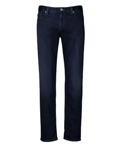 Джинсы Pipe темно-синего цвета Alberto, синий