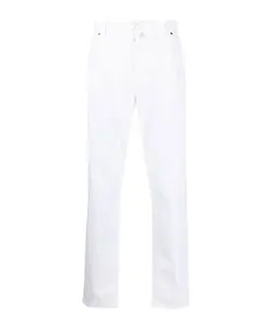 Прямые джинсы Incotex, белый