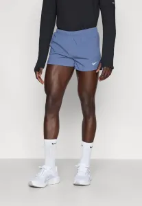 Быстрые короткие спортивные шорты Nike Performance, Diffused Blue/Black/Reflective Silver-Coloured