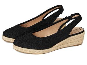Сандалии LifeStride Kayden Espadrille, цвет Black Fabric