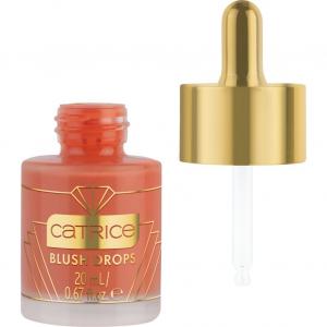 Румяна festive treasures blush drops Catrice, c02 gingercrush, объем 20 мл