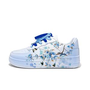 Нескользящие, легкие и дышащие низкие кроссовки для скейтбординга унисекс WARRIOR, Blue