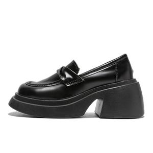 Little Red Man Женские лоферы экрю/черный - черный, цвет Black