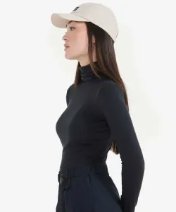 Футболка с высоким воротником / Топ с высоким воротником