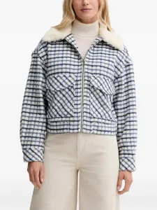 Куртка из искусственного меха в клетку в стиле 90-х Levi'S, синий
