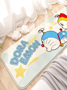 Dajiang Ковер 60х180 см для спальни/гостиной Doraemon IP, складной, с мультяшным принтом Let's Fly Together