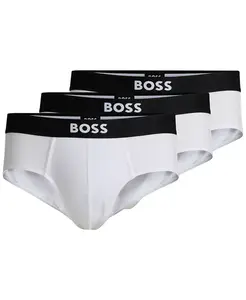 Hugo Boss Мужские трусы-слипы BOSS One, 3 шт, белый