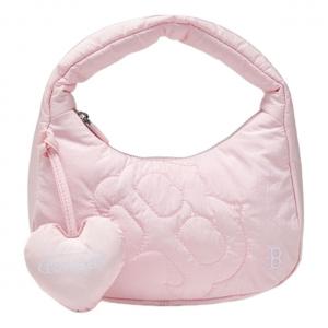 (WMNS) Мини-сумка через плечо MLB с прошитыми швами, New York Yankees, розовая