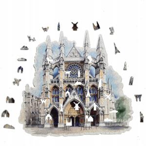 Большой Вестминстерский деревянный пазл, 470 деталей, сложный пазл XXL Wood You Do