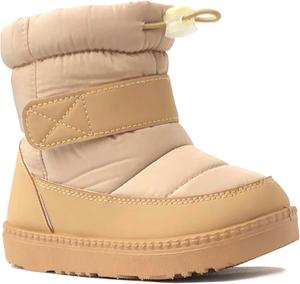 Детские ботинки REDVOLUTION для малышей, девочек, с милым бантиком-бабочкой | Ботинки из искусственной кожи с помпоном (для малышей/маленьких детей)