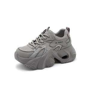 PLO CART Серые женские кроссовки на платформе, цвет Gray