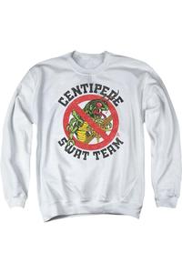 Толстовка Atari Swat Team для взрослых с круглым вырезом Gildan, белый