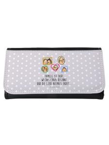 Кошелек Mr. & Mrs. Panda, серый пастельный