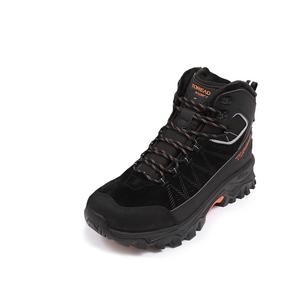 TOREAD Противоскользящие износостойкие походные кроссовки среднего размера, мужские, черно-оранжевые