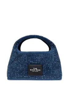 Сумка-тоут Sack размера мини MARC JACOBS, синий