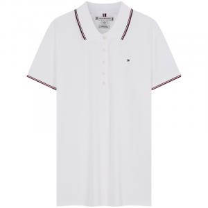 Женская поло Tommy Hilfiger, белый