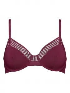 Кружевной бюстгальтер в полоску ERES, фиолетовый