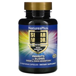 Nature's Plus Sugar Armor Sugar Blocker Weight Loss Aid 60 Vegetarian Capsules