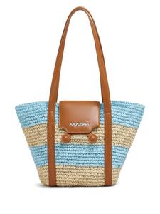 Сумка с вышитым логотипом Marni, синий