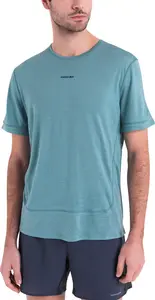 Icebreaker Мужская терморубашка 125 ZoneKnit Merino с короткими рукавами, цвет Cloud Ray