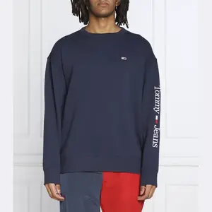 Толстовка обычного кроя с линейным расположением Tommy Hilfiger, синий