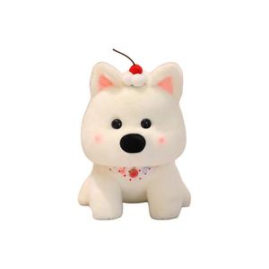 Плюшевая кукла West Highland Dolls с милым нагрудником, высота 25 см AOLETU