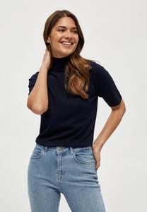 Базовая футболка MILIMA ROLL NECK KNIT Minus, цвет black iris solid