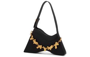 Сумка через плечо, Багет, Сумка на плечо Классическая Женская Белый/Черный/Бежевый/Павлиний Зеленый CHARLES&KEITH, Павлин Павлиний Зеленый