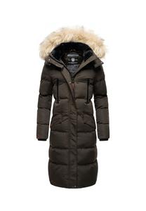 Зимнее пальто снежная звезда MARIKOO, антрацит