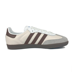 Кроссовки adidas originals SAMBA OG Skateboarding Shoes Unisex Low-top Beige, белый