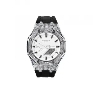 Часы Casio G-Shock Analog-Digital 2100 Series, арт. GA-2100-7A7, черный