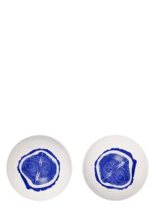 Набор из 2 суповых тарелок 'Le Monde de Charlotte Perriand Tronc' ⌀ 20 см Cassina, мультиколор