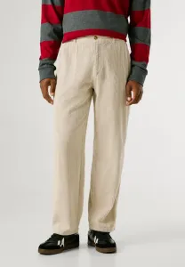 Свободные широкие брюки Pepe Jeans, Ivory White