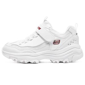 Кроссовки Shock Absorbers Abrasion Resistant Slip Resistant Low top Kids Lifestyle Shoes Teenagers Skechers, белый