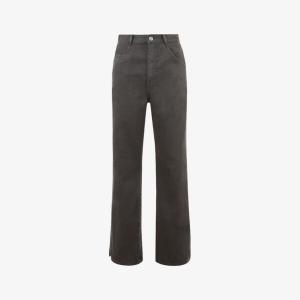 Джинсы прямого кроя из денима с высокой посадкой Twist Mistress Rocks, серый